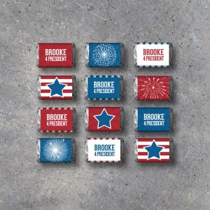 Election Campaign Mini Candy Bar Wrappers – Printable Custom Download