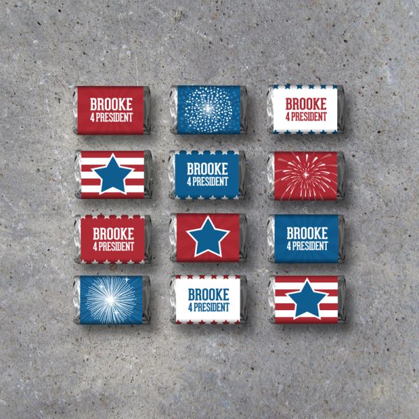 campaign candy bar wrappers