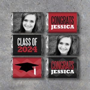 Graduation Mini Candy Bar Wrappers – Printable Custom Download