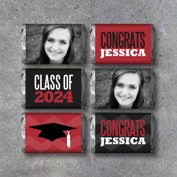 Graduation Mini Candy Bar Wrappers