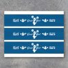 Cheerleading Water Bottle Labels featuring "Good Luck" or "Great Job"! – Printable Instant Download in Red & Blue – Sports Drink Label Wraps