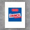 Crunch Candy Bar Wrapper – Printable Personalized Sports GOOD LUCK Wrapper with your opponent's name and personal message – Sports Treats