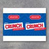 Crunch Candy Bar Wrapper – Printable Personalized Sports GOOD LUCK Wrapper with your opponent's name and personal message – Sports Treats