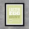 Easter Egg Hunt Sign – 8×10 Printable File – Easter Egg Hunt Poster – Easter Party Printables – Instant Download in 4 Colors!