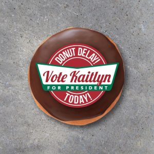 Election Campaign Donut Tags – Printable Custom Download