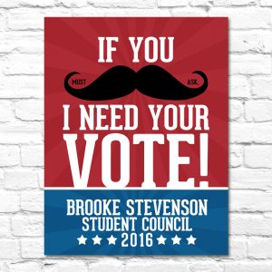 Election Campaign Poster 2 – Printable Custom Download
