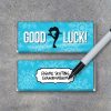 Figure Skating GOOD LUCK Candy Bar Wrapper – Printable Download – Ice Skating Hershey’s Wrapper – Figure Skater Gifts for Competition
