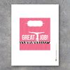 Gymnastics GREAT JOB Candy Bar Wrapper – Printable Instant Download – Hershey’s Candy Bar Wrapper with Gymnast on Beam – Gymnastics Gifts