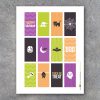 Halloween Mini Candy Bar Wrappers – Instant Download – Printable Candy Bar Wrappers – Halloween Party Favors – Trick or Treat Candy