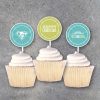 Happy Father's Day Circle Tags – Instant Download – Printable DIY Party Favors, Cupcake Toppers, Gift Tags, Decor, Cool Gift Ideas – #1 Dad