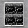Happy New Year Champange Labels – Printable Silver Glitter Wine or Champagne Wrappers – Cheers! – Last Minute Host or Hostess Gift-NYE Party