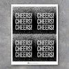Happy New Year Champange Labels – Printable Silver Glitter Wine or Champagne Wrappers – Cheers! – Last Minute Host or Hostess Gift-NYE Party