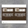 Happy Retirement Candy Bar Wrappers – Printable Hershey's wrappers personalized with name and photo on back – Retirement gift & party favors