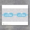 Little Prince Baby Shower Candy Bar Wrappers – Printable Instant Download – "Welcome" & "Thank You" Baby Boy Shower Ideas and Party Favors