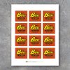 No. 1 Boss Candy Bar Toppers – Instant Download Printable Files – Happy Boss's Day Gift – Bosses Day Ideas – Funny DIY Gifts for Boss