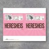 Personalized Birth Announcement Candy Bar Wrappers in PINK – Printable HERESHEIS Hershey Bar Wrappers – It's a Girl! Photo Announcement Personalized Birth Announcement Candy Bar Wrappers in PINK – Printable HERESHEIS Hershey Bar Wrappers – It's a Girl! Photo Announcement