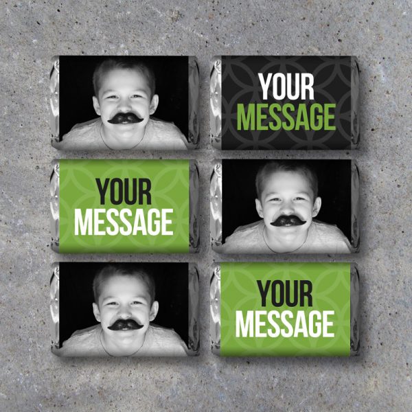 Photo Mini Candy Bar Wrappers – Personalized Printable Files – Party Favors customized w/ your photo, text and colors of your choice!