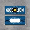 Softball GOOD LUCK Candy Bar Wrapper in Red or Blue – Printable Instant Download Hershey Wrappers for Game Day Locker Treats – Softball Gift