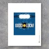 Softball GOOD LUCK Candy Bar Wrapper in Red or Blue – Printable Instant Download Hershey Wrappers for Game Day Locker Treats – Softball Gift