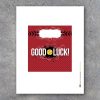 Softball GOOD LUCK Candy Bar Wrapper in Red or Blue – Printable Instant Download Hershey Wrappers for Game Day Locker Treats – Softball Gift