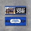 Sports Photo Hershey Candy Bar Wrappers – Printable Files personalized with team photo, custom text and school colors – Great Job or Thanks