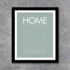 THIS HOME Word Search Modern Wall Art – Printable Digital File – Birthday Gift – Interactive – Gift – House Warming Gift – Wedding Gift