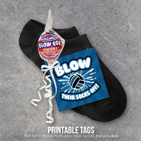 Volleyball Blow Their Socks Off Tags