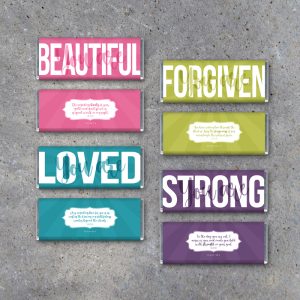 You Are Beloved Christian Candy Bar Wrapper Collection 1 - Printable Instant Download
