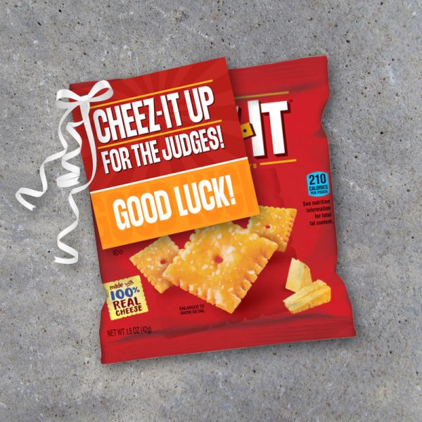 Cheez It Up For the Judges Tags