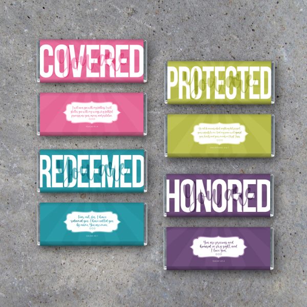 You Are Beloved Candy Bar Wrappers 3