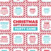 PREVIEW Christmas Gift Exchange Game Tags 1