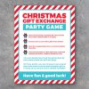 PREVIEW Christmas Gift Exchange Game Tags 2