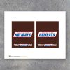 PREVIEW Snickers Happy Holidays Candy Bar Wrappers 3